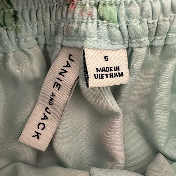 Janie & Jack Floral Skirt, Size 5 - Picture 2 of 3